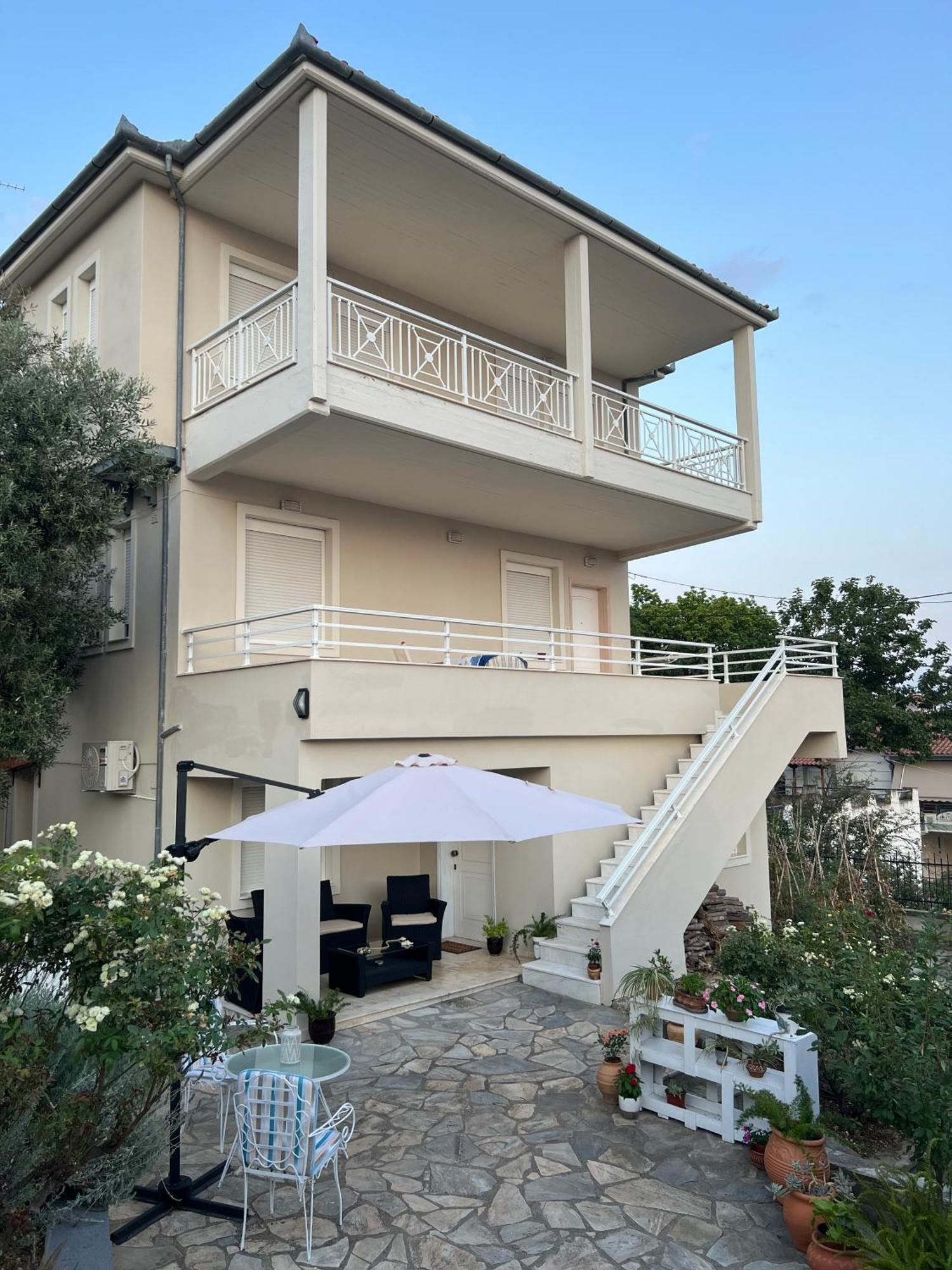 Aiolos Seaside Apartment Marathos  Экстерьер фото